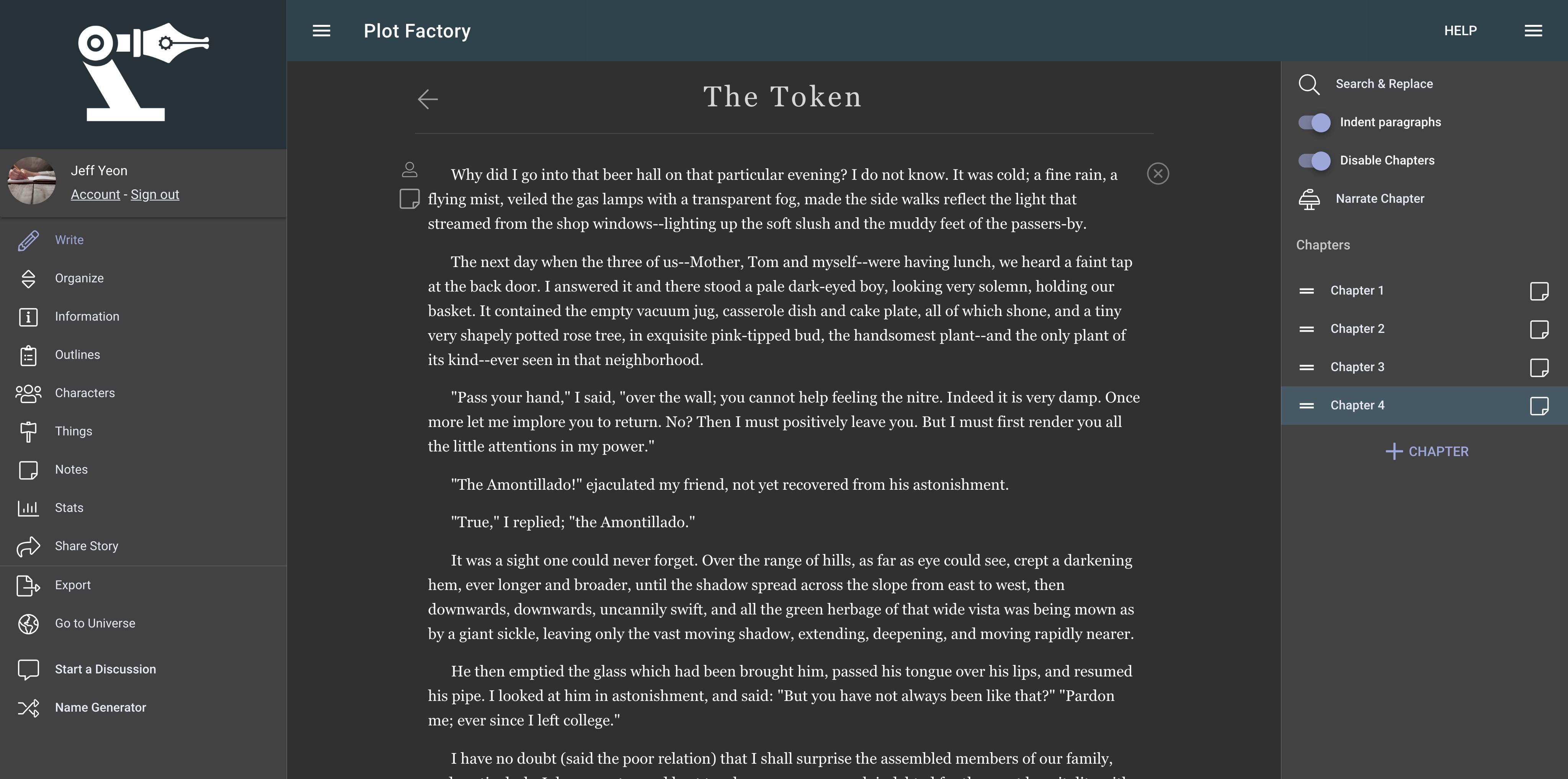 Plot Factory Home Page